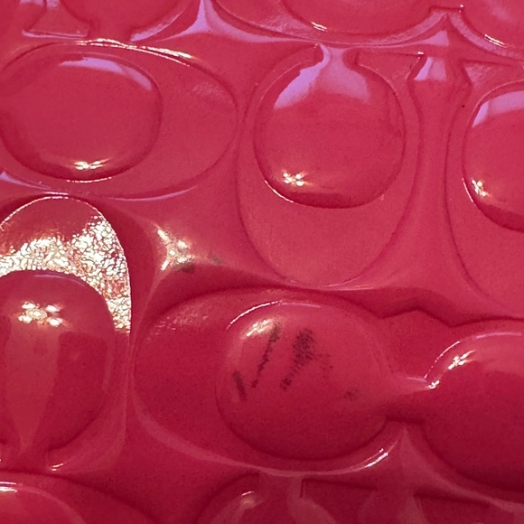 Coach Peyton Embossed Patent Leather Mini Tote - Picture 10 of 10